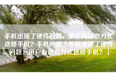 手机出现了硬件问题,用户有哪些方式送修手机?手机问题「手机出现了硬件问题,用户有哪些方式送修手机?」 手机出现了硬件问题,用户有哪些方式送修手机?手机问题「手机出现了硬件问题,用户有哪些方式送修手机?」