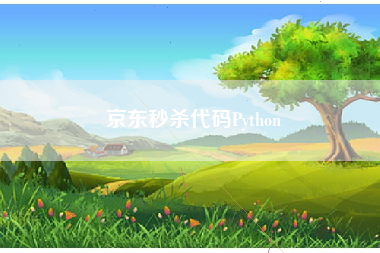 京东秒杀代码Python 京东秒杀代码Python