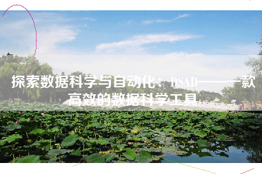 探索数据科学与自动化：DSAD——一款高效的数据科学工具