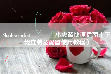 Shadowrocket🚀小火箭快速指南（下载安装及配置使用教程）
