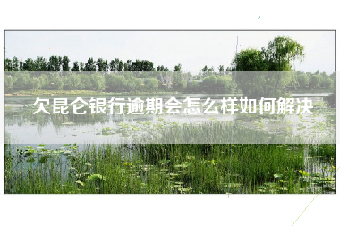 欠昆仑银行逾期会怎么样如何解决