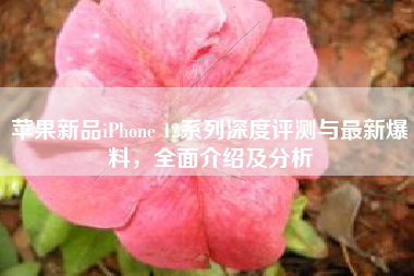 苹果新品iPhone 12系列深度评测与最新爆料，全面介绍及分析