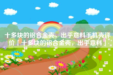 十多块的铝合金壳，出乎意料手机壳评价「十多块的铝合金壳，出乎意料」