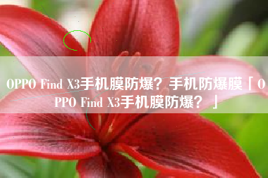OPPO Find X3手机膜防爆？手机防爆膜「OPPO Find X3手机膜防爆？」